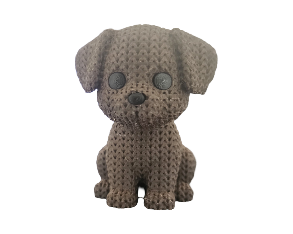 Knitted dog
