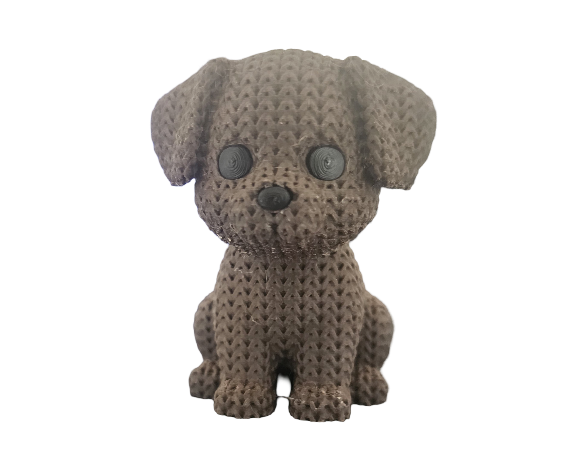 Knitted dog
