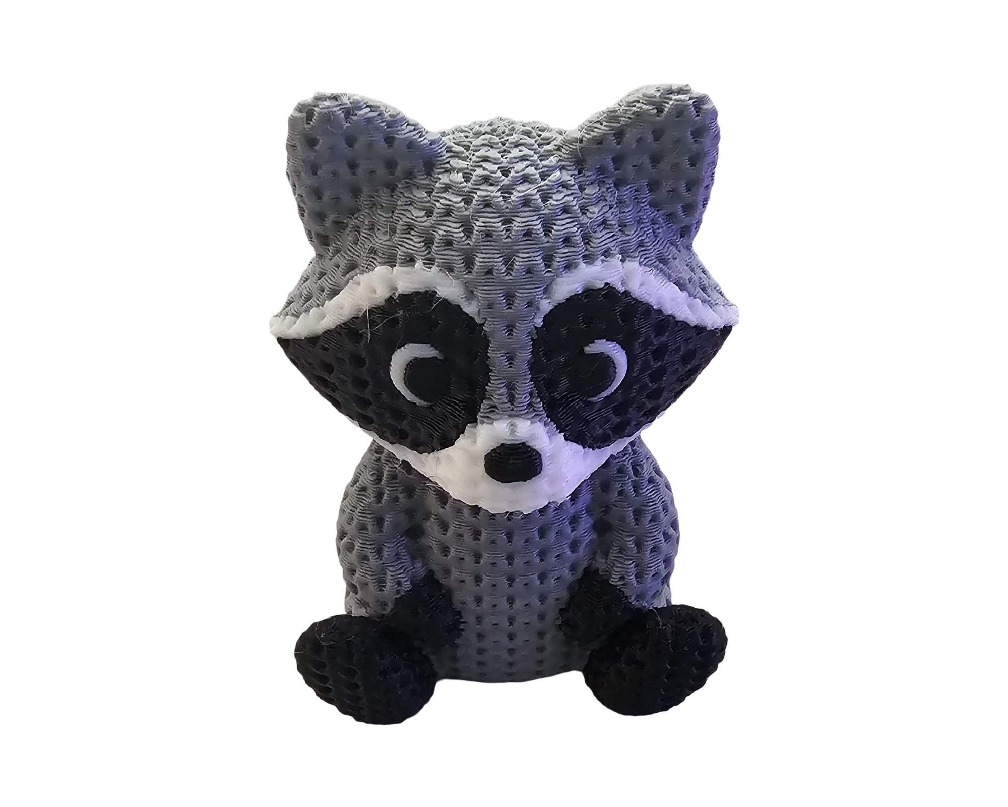 Knittted Racoon